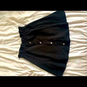 Black skirt